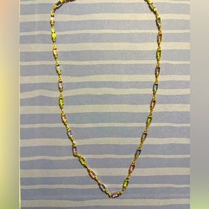 Different color necklace